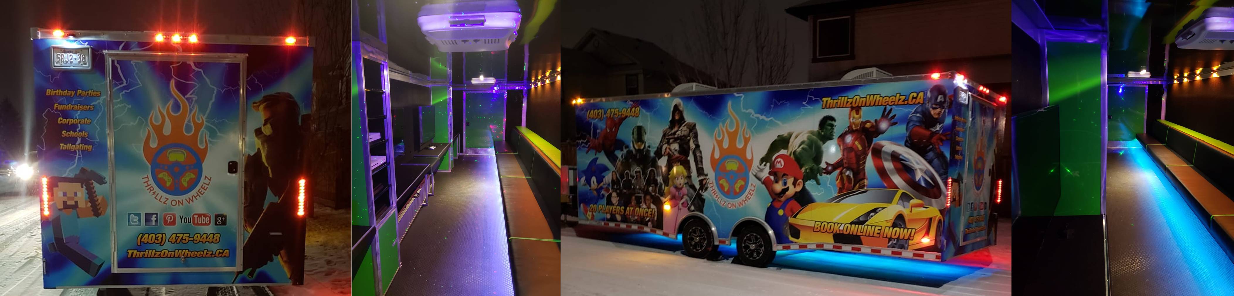 Video Game Truck Birthday  Parties  in Calgary  Alberta